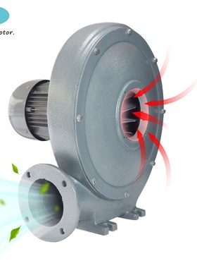 德旧批发厂家直供中压风机550W金属材质工业厂房用煤油炉中压风机