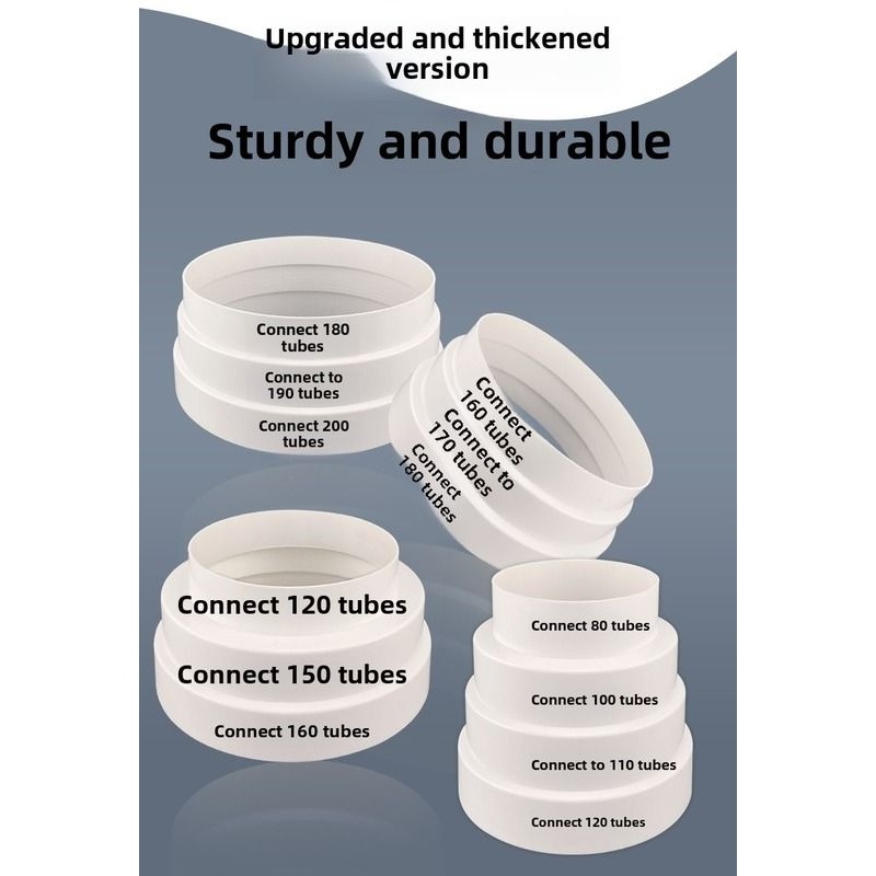 抽油烟机排烟管变径圈8  10 11 12 14 15 16 17 18 19 20cm转接头