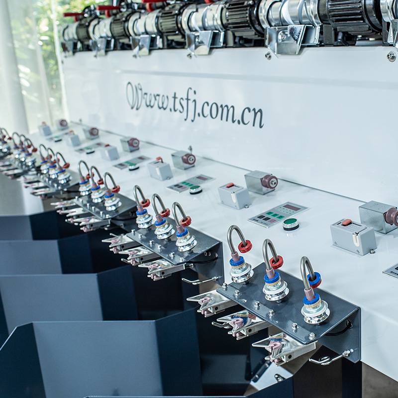 TS008B型高速并纱机厂家供应高速多股大卷装倒纱机并纱机纺机