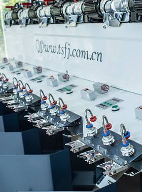 TS008B型高速并纱机厂家供应高速多股大卷装倒纱机并纱机纺机