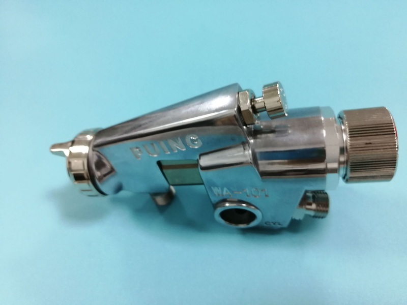 新款台湾WA101-132P自动喷漆枪地轨线涂装设备喷涂系统升级