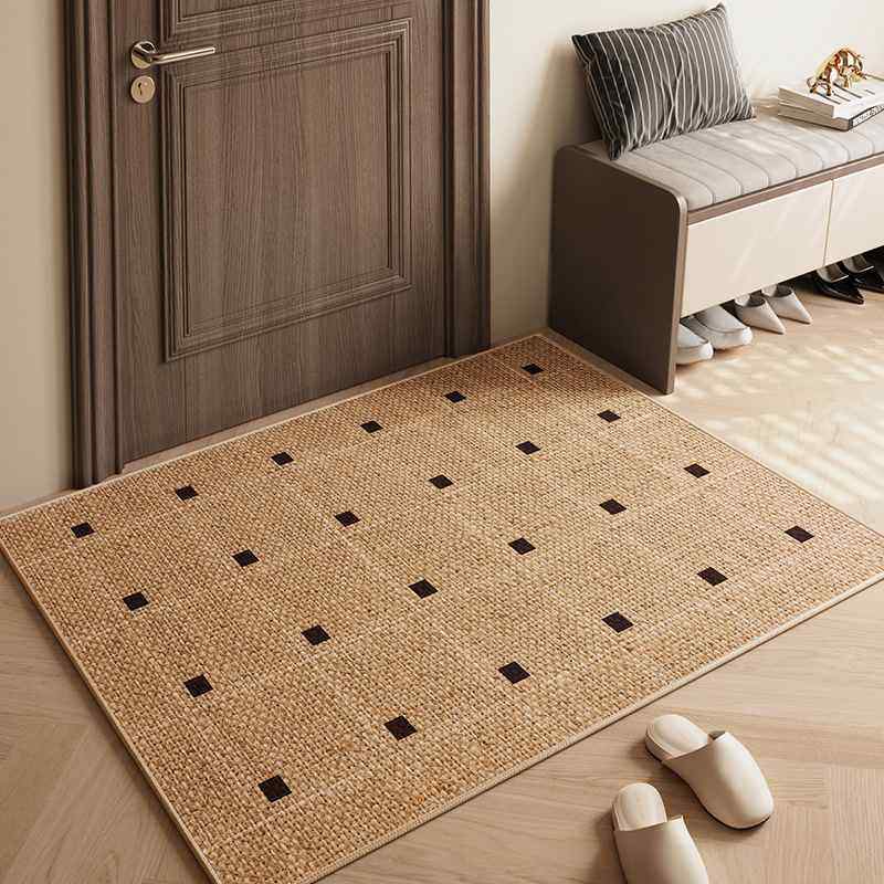 玄关门垫跨境亚麻家用垫子打理吸水防滑耐脏地垫易入户卫生间门口,居家布艺,入户地垫,淘宝优惠券,粉丝福利购,淘宝优惠卷