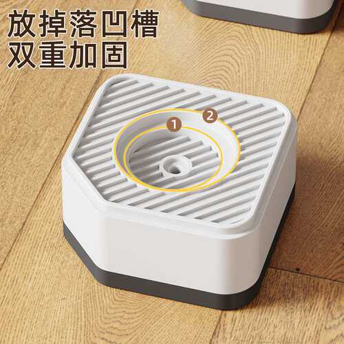 品质冰箱洗衣机脚垫减震防滑增高防潮静音稳固波轮滚筒家电