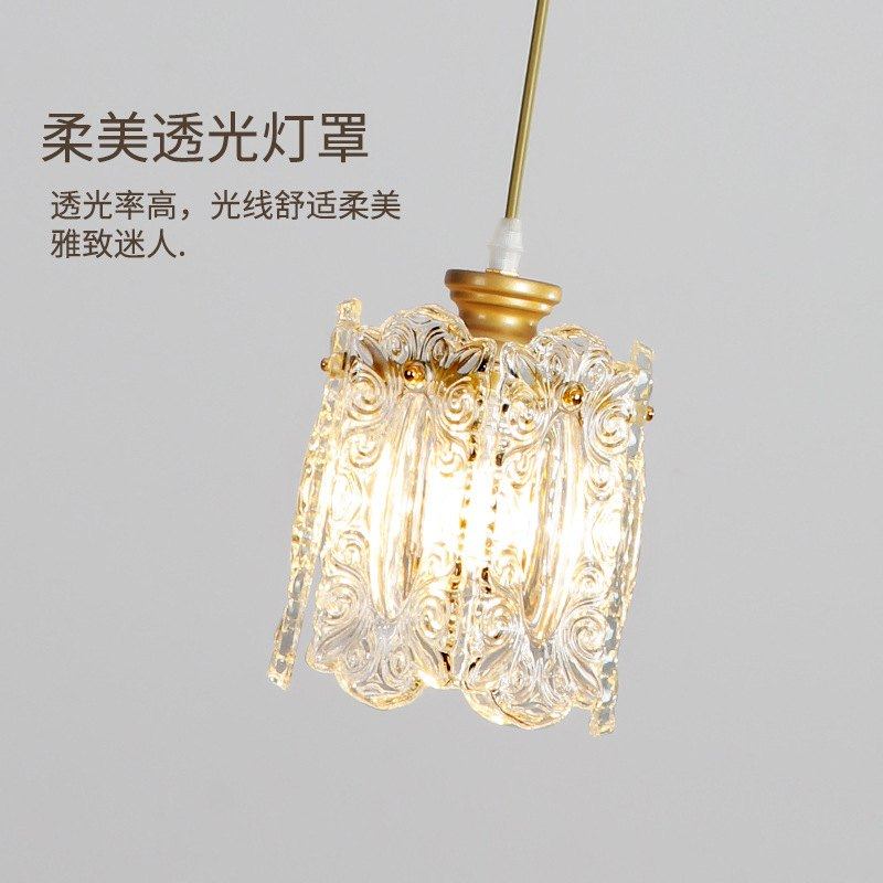 床头吊灯极简小吊灯新款灯法式卧室现代轻简约485L奢床头灯吊线具,家装灯饰光源,卧室/书房吊灯,淘宝优惠券,粉丝福利购,淘宝优惠卷