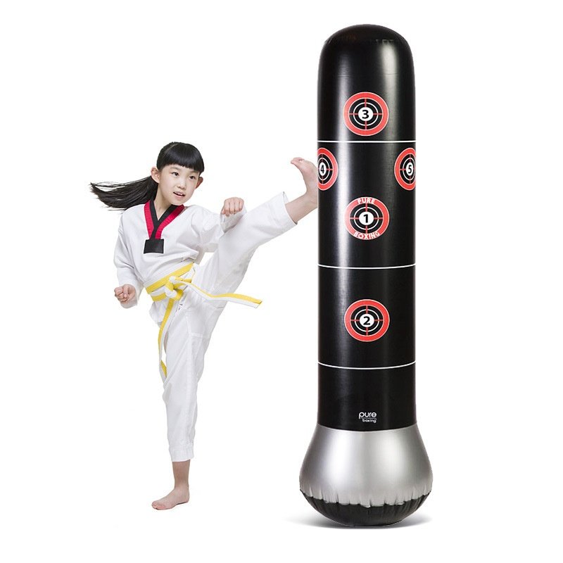 加厚健身成人儿童pvc充气不倒翁沙袋立式拳击玩具柱沙包充气泄愤,运动/瑜伽/健身/球迷用品,拳击沙袋,淘宝优惠券,粉丝福利购,淘宝优惠卷