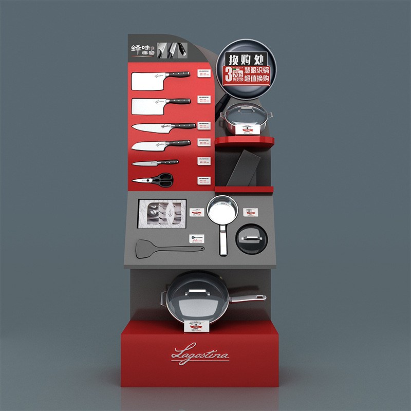 商品台面陈列PVC超市食品促销展架子 组装展架促销架简易厂家直销