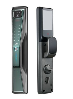 全自动3D人脸识别智能锁指纹锁家用防盗门木门远程可视监控电子锁