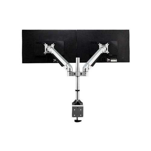 桌面2双屏万向气压悬停升降旋转铝合金电脑显示器支架慧想BS200