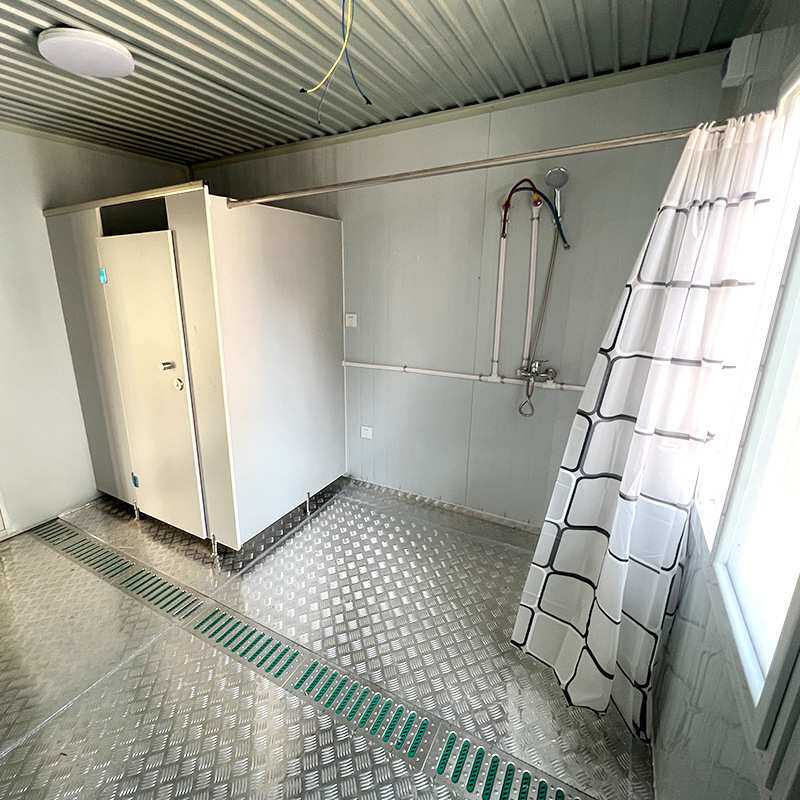 定制农村家用工地淋浴卫生间 户外箱房活动房带厕所 移动拼接箱房