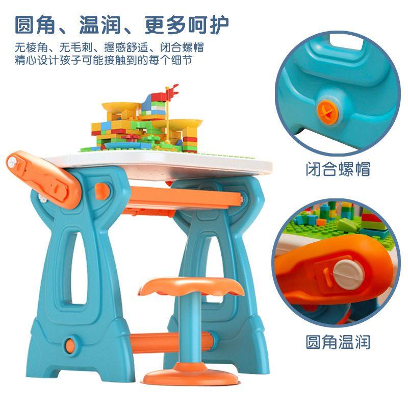 儿童积木桌画画板写字板宝宝收纳涂鸦物品裤折叠礼尿小黑板奶粉,玩具/童车/益智/积木/模型,画板,淘宝优惠券,粉丝福利购,淘宝优惠卷