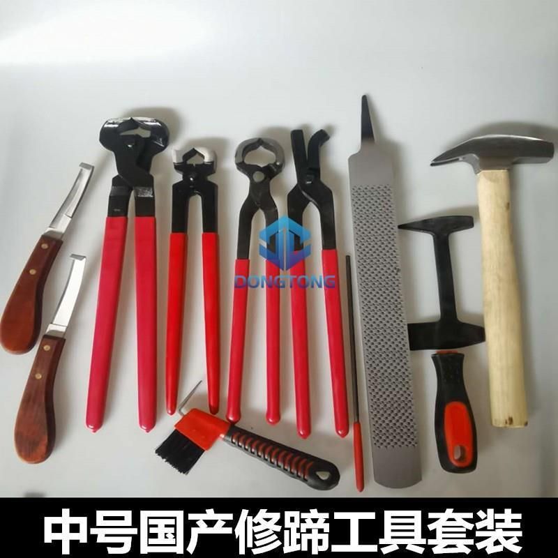 修蹄钉掌工具套装 马蹄刀修蹄工具马蹄锉刀剪蹄钳压钉钳 马具包邮