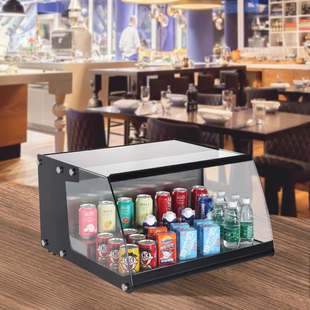 劳特冷藏展示柜台面饮料柜钢化玻璃直冷寿司柜甜品熟食保鲜柜冰柜