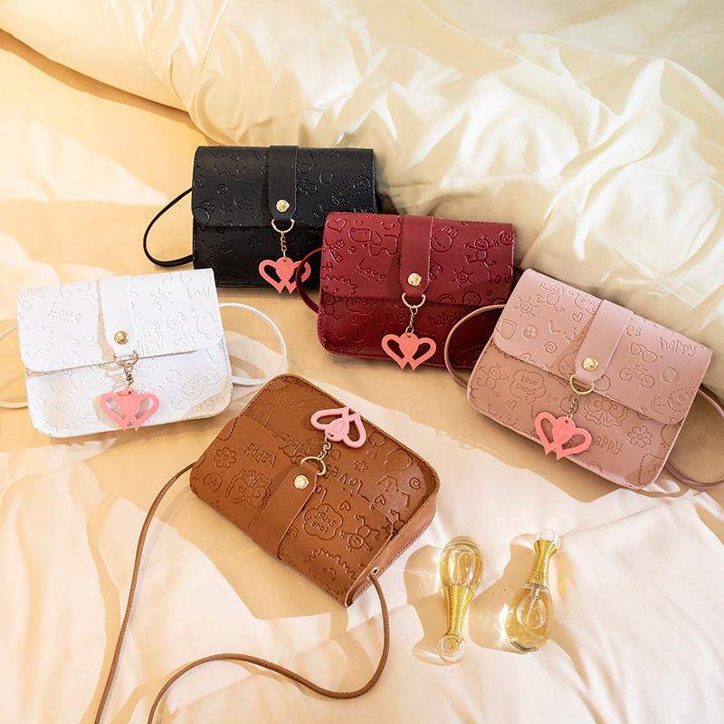 新品 包包女bag2022新款压花小方包百搭单肩包韩版斜挎包小包,箱包皮具/热销女包/男包,小方包,淘宝优惠券,粉丝福利购,淘宝优惠卷