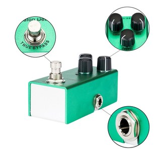 亚马逊跨境迷你电吉他单块失真过载批发音箱颤音效果器模拟压缩