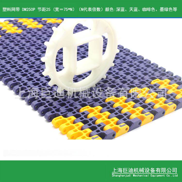 厂家直销塑料传送网带,模块网链,模块式瓦楞纸板落地输送模组履带