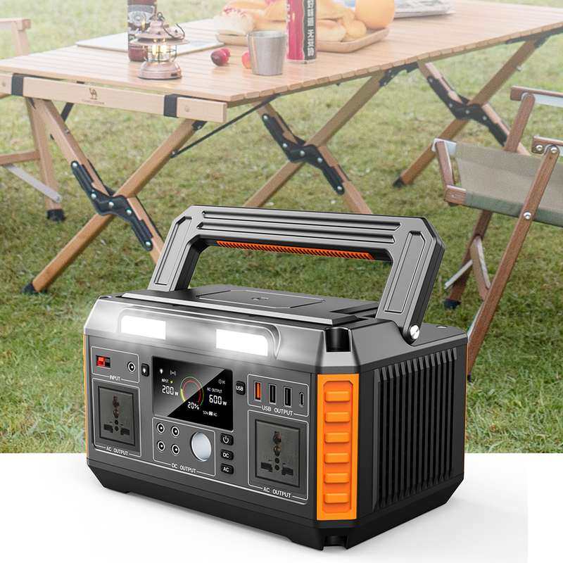 太阳能光伏系统 600W便携式户外移动储能电源厂家直销220V110V图片