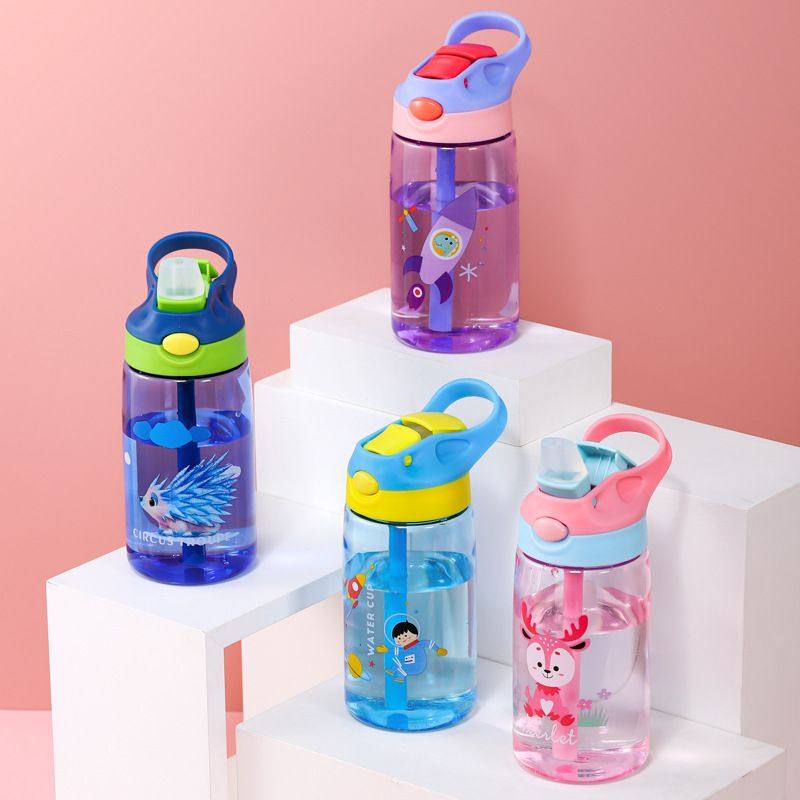 新品 可爱儿童带吸管水杯宝宝防摔幼儿园水壶小学生防摔吸管太空,婴童用品,婴童吸管杯/直饮杯,淘宝优惠券,粉丝福利购,淘宝优惠卷