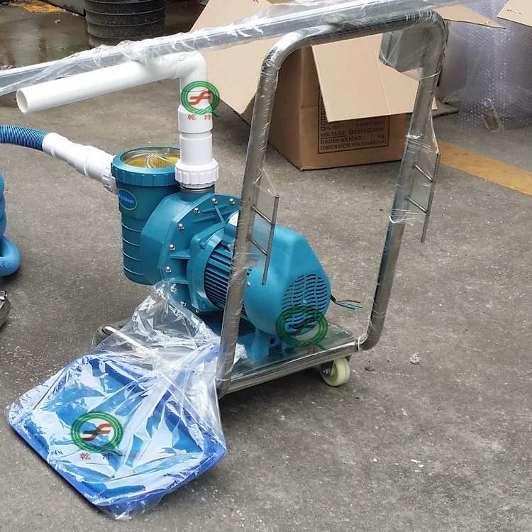 游泳池吸污机岸基式双人手动大功率吸污器游泳池清洁用具厂家批发