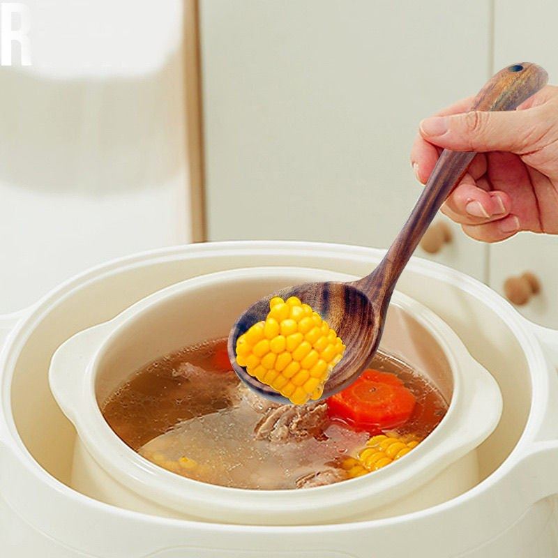 家用柚木长柄汤勺稀饭勺大号汤勺日式木质勺子盛汤公勺,厨房/烹饪用具,电子秤量勺/勺子秤,淘宝优惠券,粉丝福利购,淘宝优惠卷