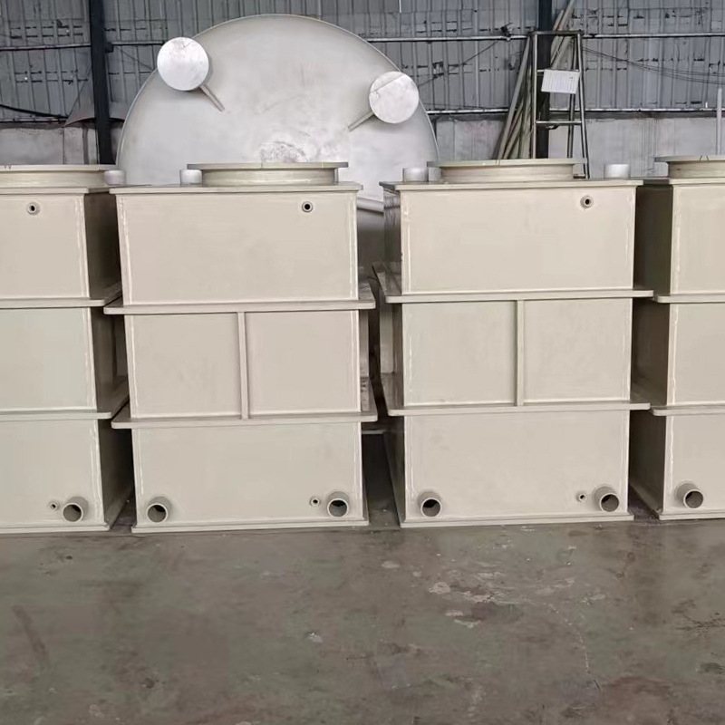 山东恒益厂家供应PP/PPH酸洗槽pp电解槽塑料PP方箱 PP槽