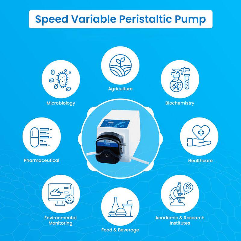 定制仁为流体实验室微型软管泵贴牌加工蠕动泵多规格不阻塞精准