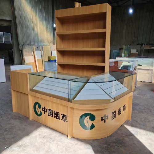 超市收银台便利店烟酒柜现货组合吧台展示柜一体小型转角烟柜厂家