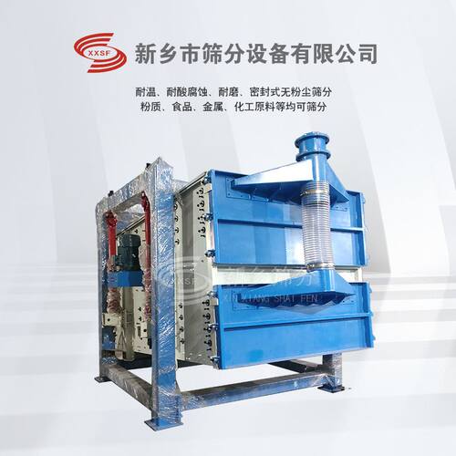 碳酸钙细粉筛分机2040双5方形摇摆筛 石粉碳钢材质方形振动筛
