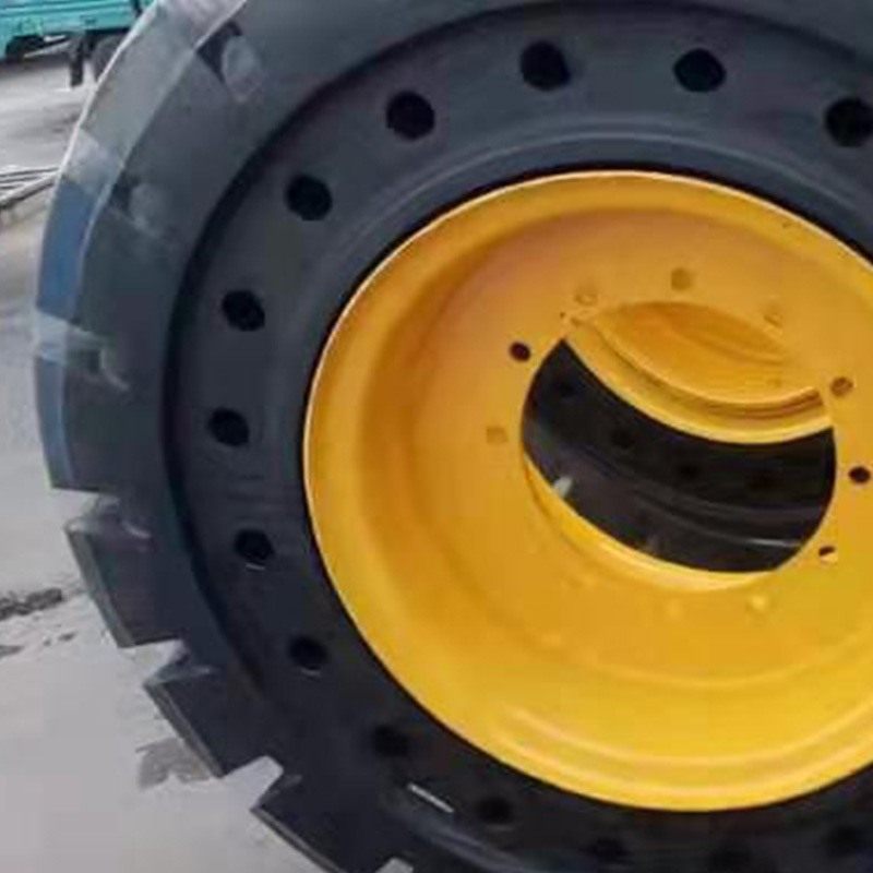 30装载机轮胎17.5-25实心胎铲车载重机实心胎17.5-25工程机械轮胎