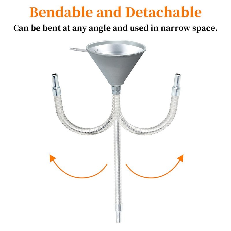 汽车摩托车铁制万向漏斗汽油机油燃油可带漏斗柴油加油滤网弯曲,清洗/食品/商业设备,油漏斗,淘宝优惠券,粉丝福利购,淘宝优惠卷