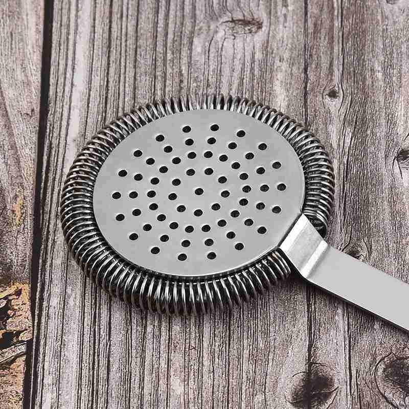 厂家直供不锈钢调酒滤冰鸡尾酒器隔冰酒吧批发器过滤器