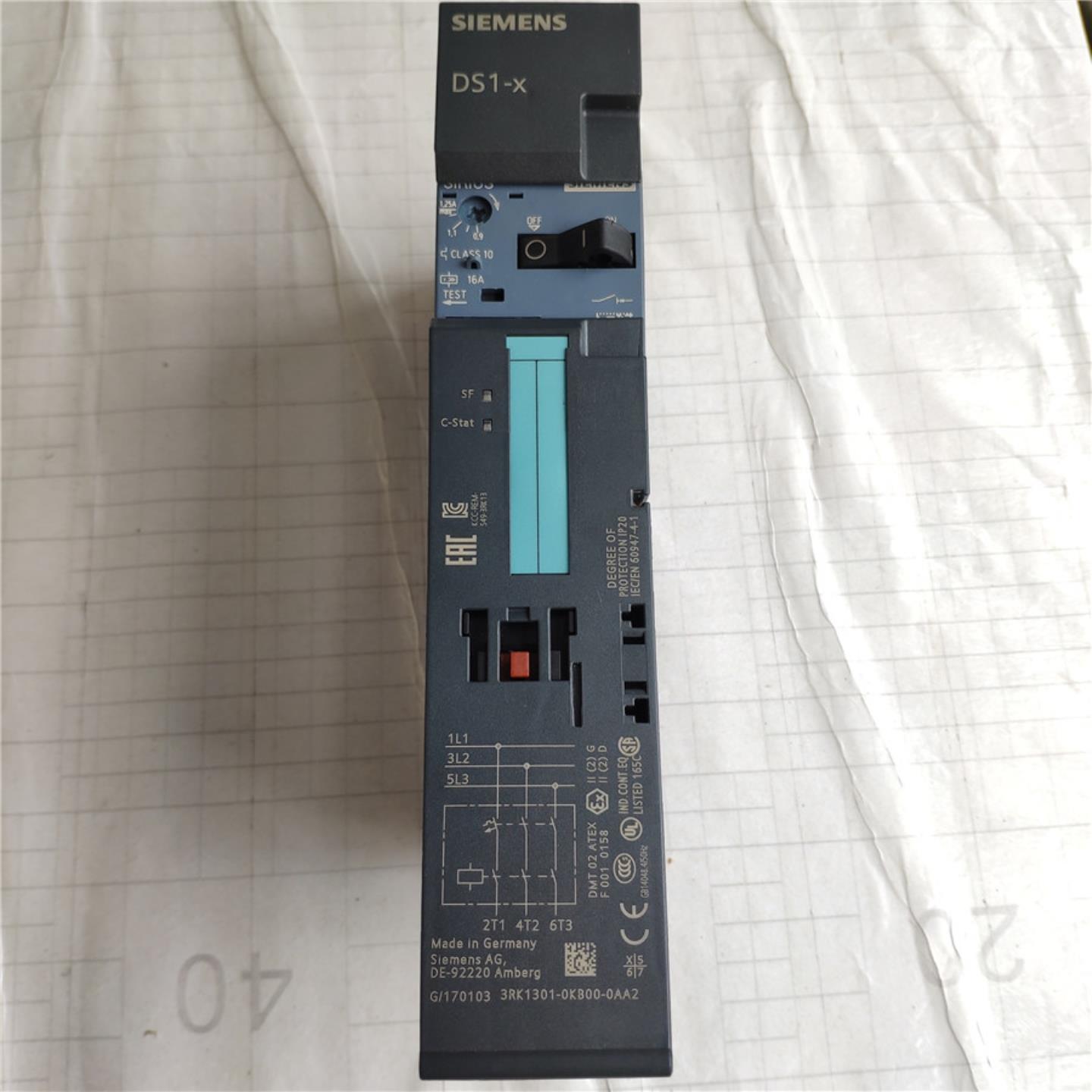 **全新原装 SIEMENS 西门子DS1-X 启动器  3RK1301-0KB00-0AA2
