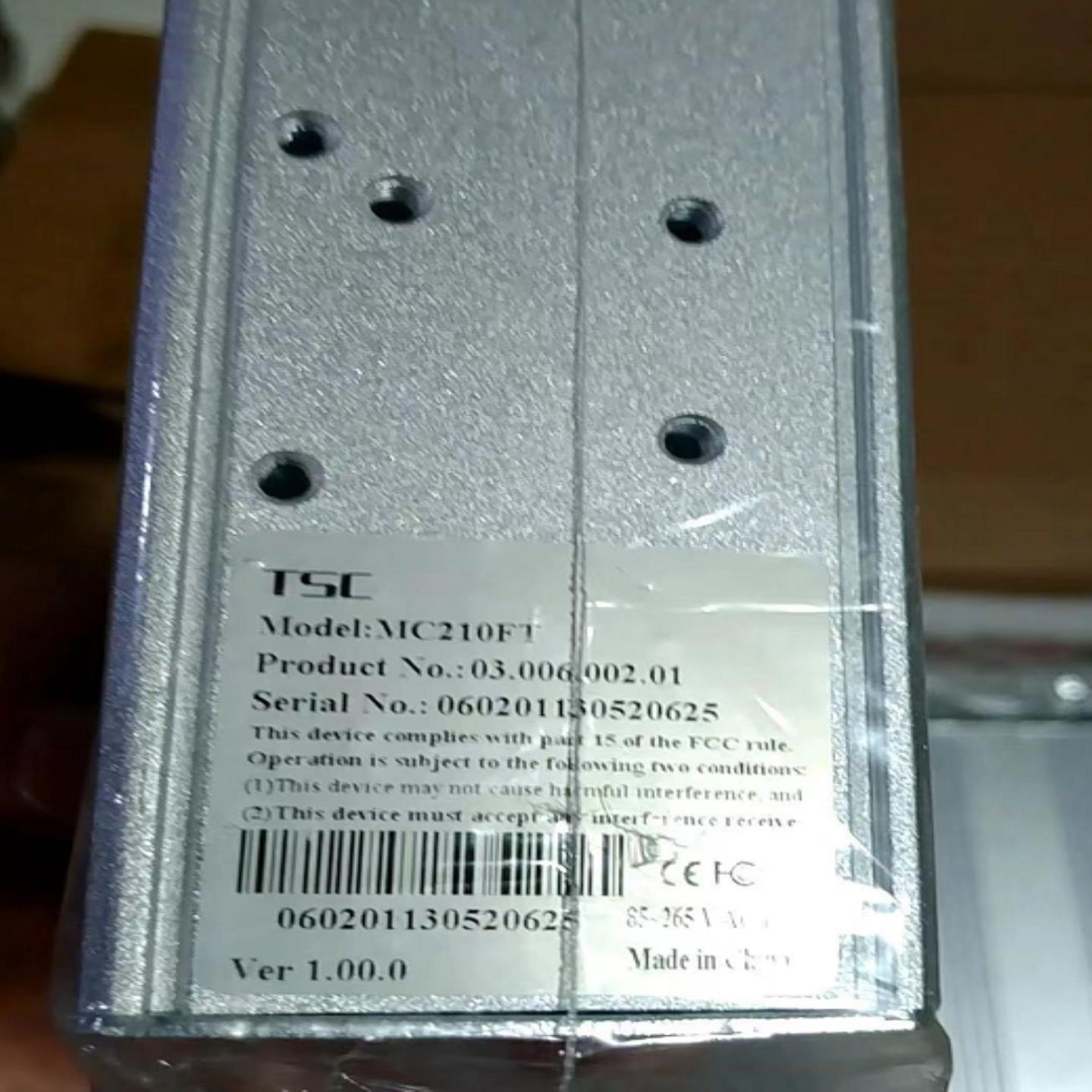 **原装MC210FT多模光纤工业光电转换卡轨式2KM收发器15 20k