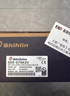 **《授权经销》台湾 驱动器SDE-075A2-P SME-L07530SCBU 07