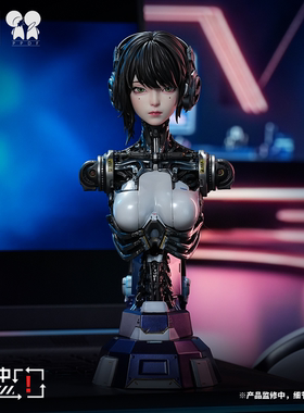 【补尾款】灵笼ASH官方正版1/4半身像手办雕像级模玩模型周边