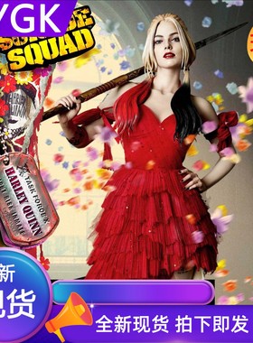 YYGK现货 MMTSS 01S自杀小队手办 P1S小丑女 哈莉奎恩 GK手办雕像
