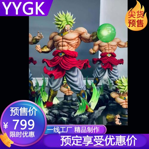 布罗利豪华版1/6替换头雕手办