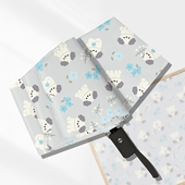 ins风晴雨伞两用女轻巧便携遮阳伞防晒防紫外线太阳伞自动折叠伞