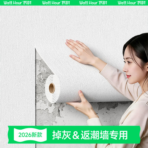 【2026新款】掉灰墙专用墙纸