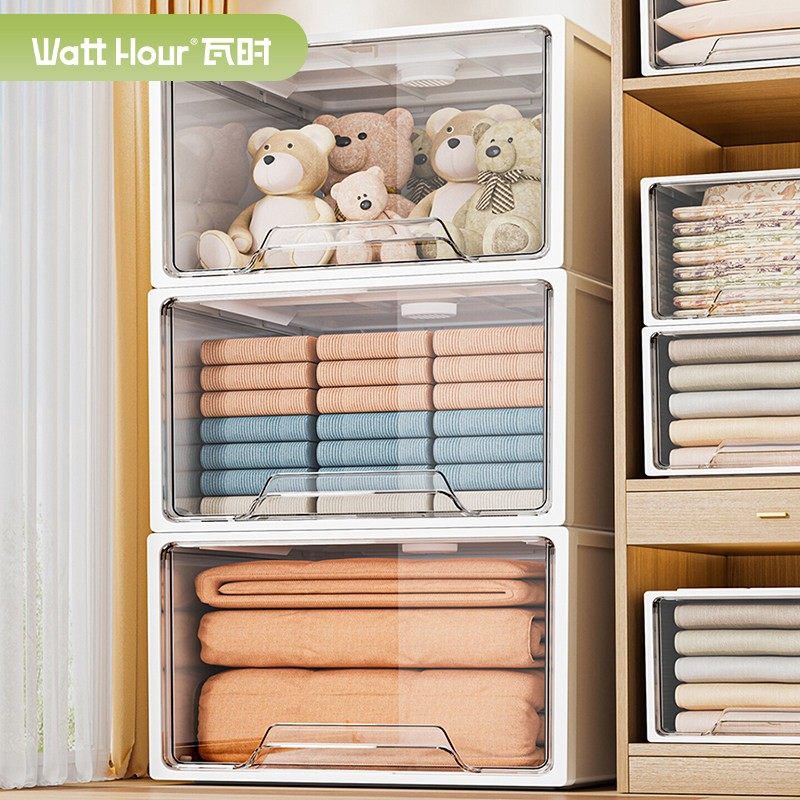 抽屉式收纳箱衣柜内衣衣服收纳盒环保储物箱家用透明整理神器2025,收纳整理,收纳箱,淘宝优惠券,粉丝福利购,淘宝优惠卷