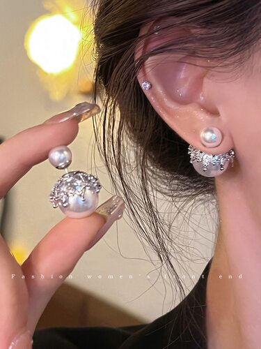 耳饰耳钉耳环新款潮耳坠女银针气质网红高级大气