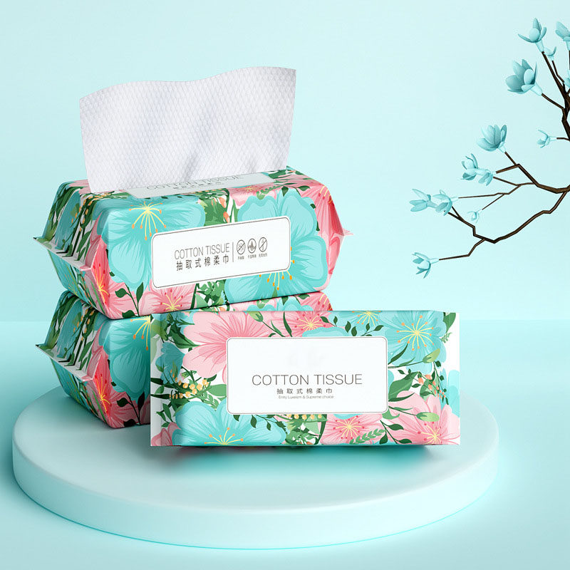 一次性 洗脸巾洁面巾 棉柔巾 加大全棉加厚 美容院卸妆化妆巾柔棉