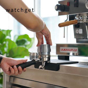 watchget S形 十字 浆士布粉器意式咖啡内转外转 不锈钢底座58mm