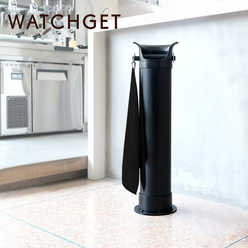 watchget立式粉渣桶配垃圾袋抹布