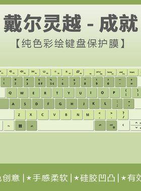 适用于戴尔灵越14Plus7440 7441 7430 7420彩色键盘膜灵越16PLUS