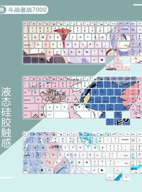 适用2025联想来酷斗战者 战7000彩绘键盘膜16英寸R9-8940HX笔记本