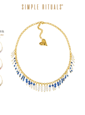 Simple Rituals卡布里之旅手工流苏项链轻奢小众高级感设计饰品女
