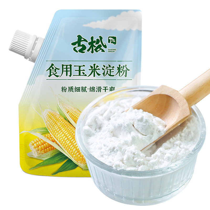 古松玉米淀粉200g生粉裹肉粉饼干面包烹调勾芡家用淀粉图片