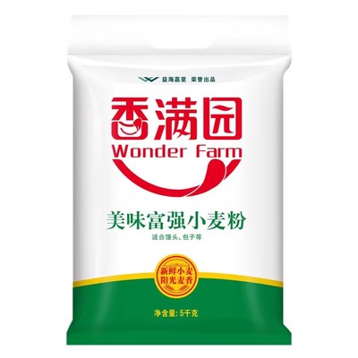 香满园美味富强小麦粉5kg
