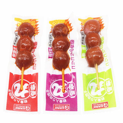 起亮食品脆骨丸肠香辣味烧烤味原味脆骨丸肠开袋即食熏煮香肠