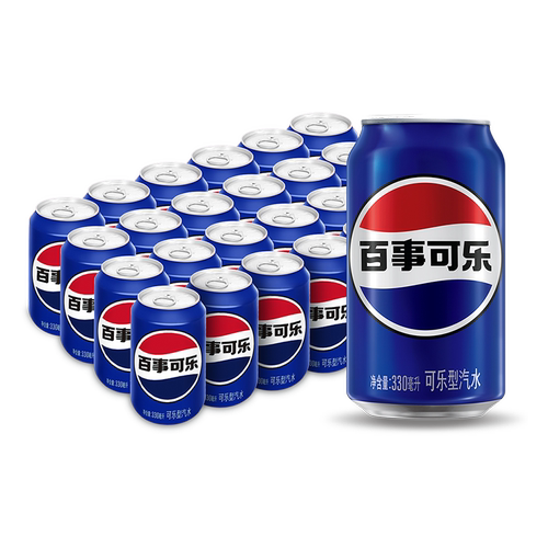 百事可乐碳酸饮料330ml*20/24